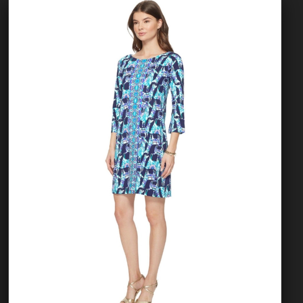 Lilly Pultizer Alpaca My Bags Bay Dress